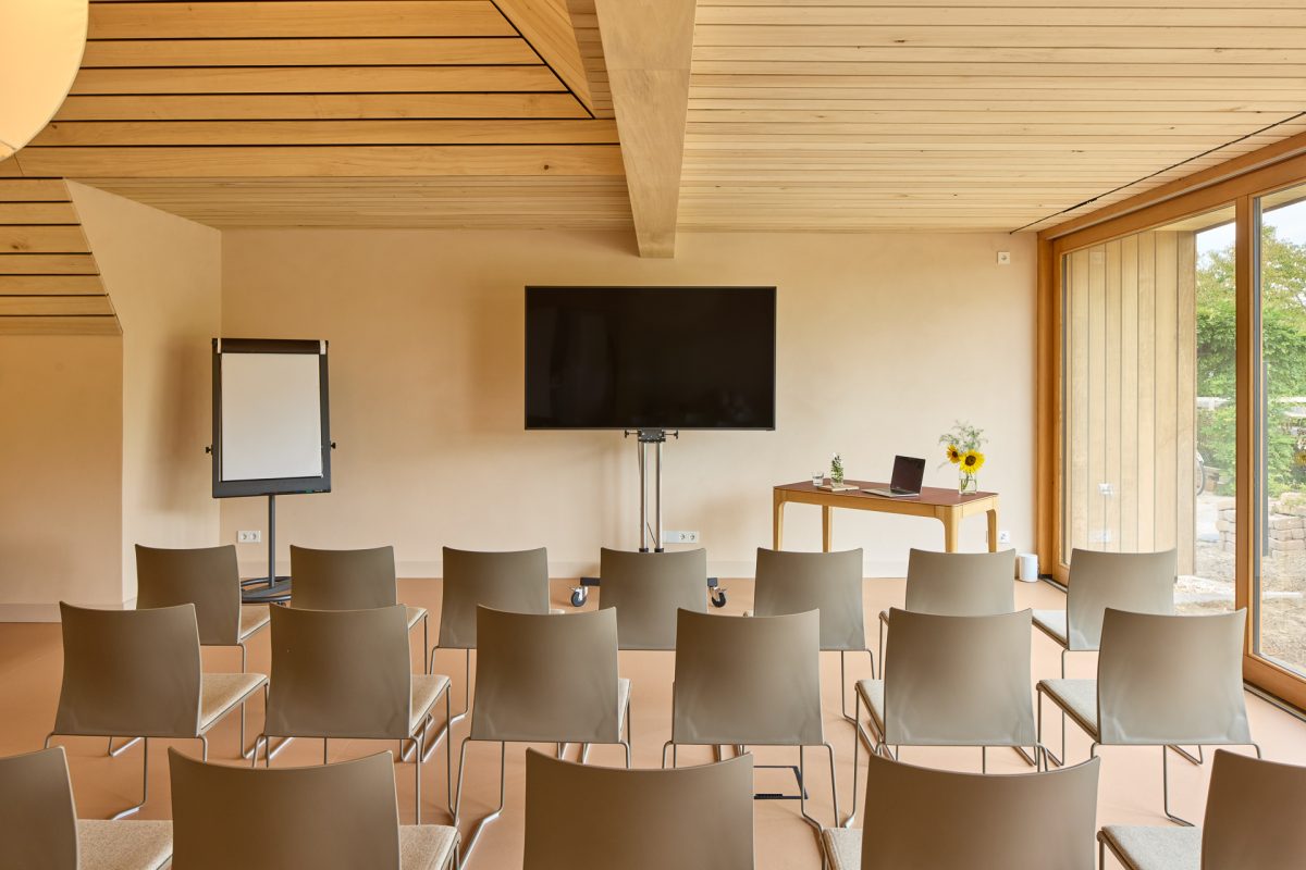 Trainingsruimte met theateropstelling